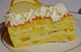 Recette Gateau Magique Aux Poires Flambees A La Liqueur De Poire Williams En Video