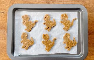 Recette Biscuits Facon Dinosaurus En Pas A Pas