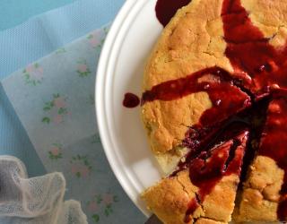 Recette Gateau Aerien Au Fromage Citron Et Coulis De Fruits Rouges Cheesecake 750g