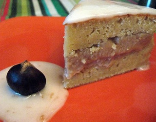 Recette Gateau A La Compote De Pomme Fourre Au Marron 750g