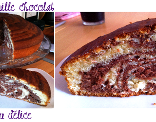 Recette Gateau Zebre Moelleux Au Chocolat 750g