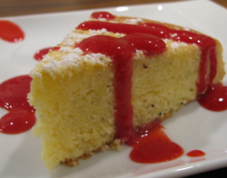 Recette Gateau Aerien Au Citron Pavot Et Son Coulis De Framboises 750g