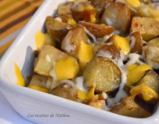 Recette Pommes De Terre Grenailles Roties A La Mozzarella Et