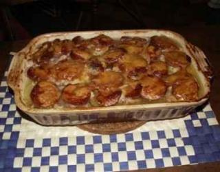 Recette Gratin A La Saucisse De Morteau 750g