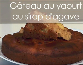 Recette Gateau Au Yaourt Aux Pommes Et Au Sirop D Agave En Video