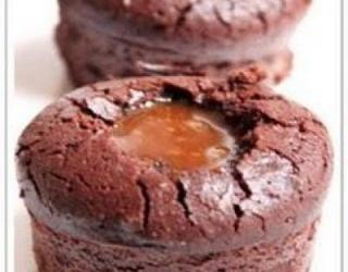 Recette Fondant Au Chocolat Cœur Coulant De Caramel Beurre Sale En Video