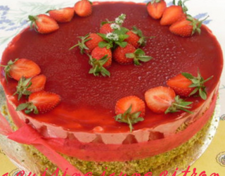 Recette Bavarois Fraises Pistache En Video