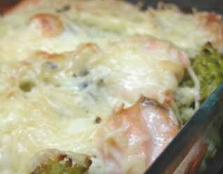 Recette Gratin De Romanesco Au Saumon Mozzarella Et Pistou 750g