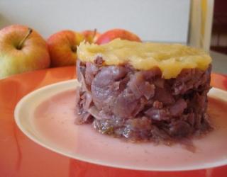 Recette Chou Rouge Cuit Pommes Et Lardons Fumes 750g