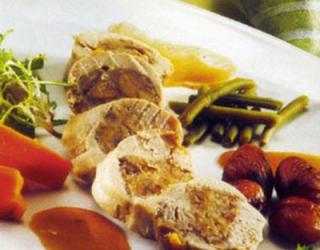 Recette Supreme De Pintade Farci Aux Chataignes Braisee De