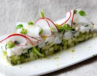 Recette Tartare De Cabillaud Pomme Granny Kiwi Et Citron Vert