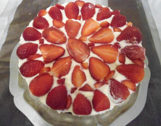 Recette Fraisier Express Maison Mascarpone En Video