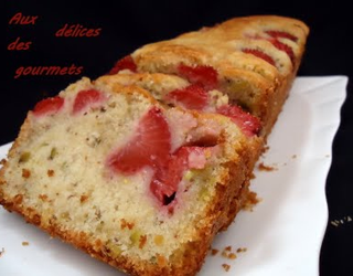 Recette Cake Aux Fraises Et Aux Pistaches Facile 750g