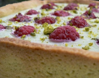 Recette Tarte A La Ganache Pistache Et Aux Framboises 750g