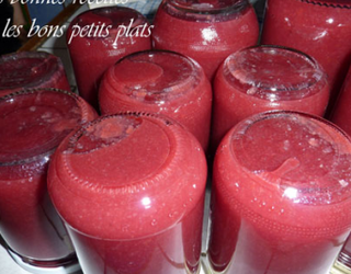 Recette Compote Pommes Cerises Vanille 750g Recette Compote Pommes Cerises Vanille 750g