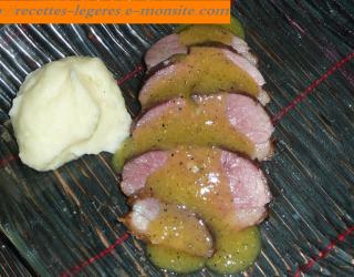 Recette Magret De Canard Au Four Et Sa Sauce Aux Fruits Exotiques 750g