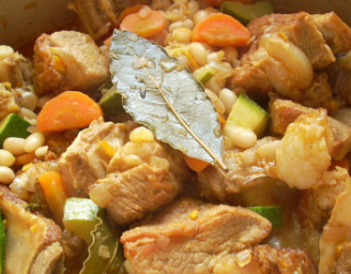 Tendrons De Veau Braisés à Lorange