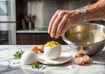 L'astuce du chef Éric Frechon pour des œufs brouillés incroyablement crémeux