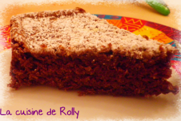 Gâteau chocolat-coco - rolly