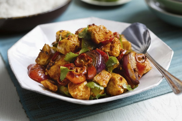 Poulet mariné façon Thai