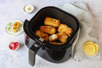 Poisson pané au Air Fryer