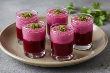 Verrines de betteraves