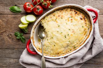 Parmentier de courgettes