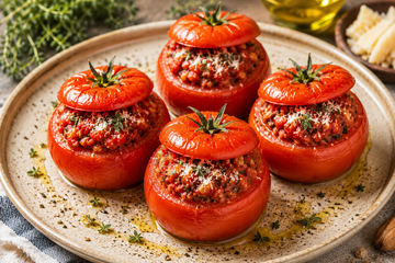 Bluffez vos invités : la recette de tomates farcies sans viande et sans four (aussi gourmande que l'originale !)