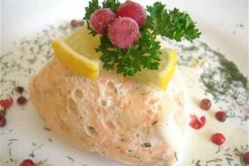 Timbale de saumon à l'aneth - Dominique - "Cuisine plurielle"