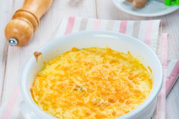 Gratin de potiron léger