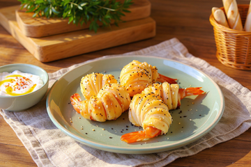 Feuilletés aux crevettes