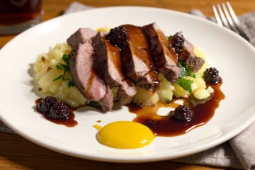 Cuissot de sanglier rôti