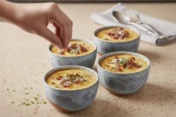 Ce flan de poireaux aux allumettes végé est le plat simple et réconfortant qu’on adore le soir