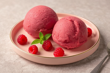 Sorbet à la framboise