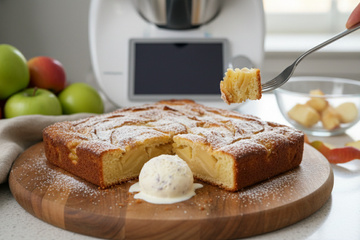 Gâteau aux pommes au thermomix