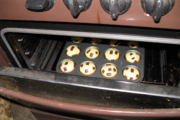 Muffins aux pépites de chocolat