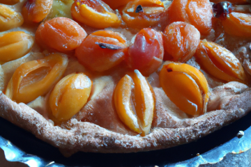 Tarte aux abricots sans crème ni amande