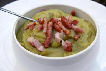 Soupe de pois cassés économique