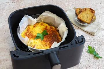 Quiche sans pâte au Air Fryer