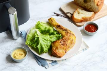 Cuisse de poulet au Air Fryer