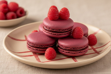 Macarons à la framboise inratables