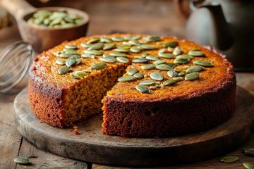 Gâteau à la citrouille au Thermomix