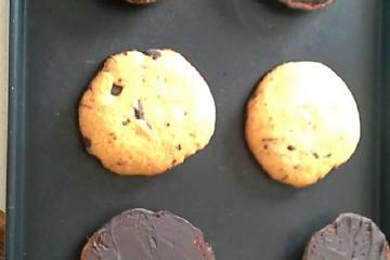 Cookies au chocolat et à la poudre d'amande - bbbell