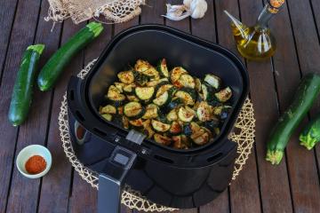 Courgettes au Air Fryer