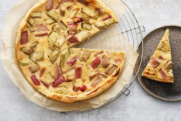 Tarte à la rhubarbe