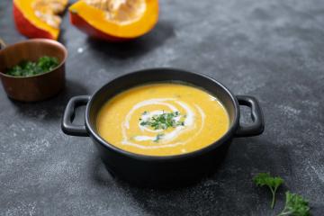 Soupe de potiron au St Môret