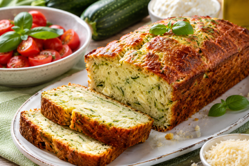 L'entrée d'été la plus facile du monde : ce gâteau courgette-ricotta à 4 ingrédients et 10 min de prépa a toujours un succès fou !