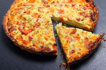 Tarte jambon mozzarella