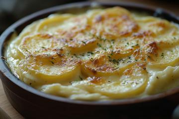 Gratin dauphinois crème liquide
