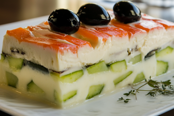 Pain de courgettes aux surimi